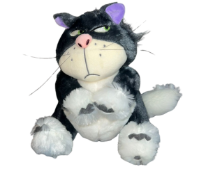 Peluche Gato Lucifer de Cenincienta 30CM